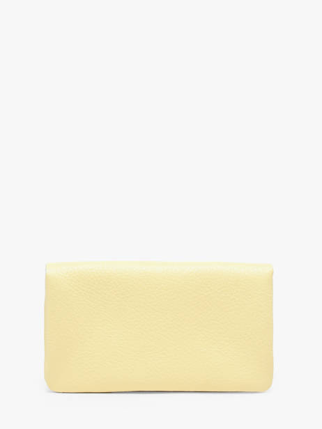 Portemonnee Caviar Leder Milano Geel caviar CA23113 ander zicht 2
