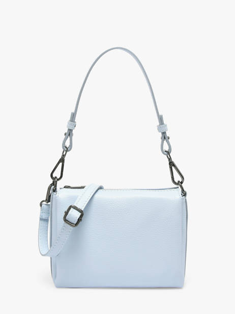 Cross Body Tas Caviar Leder Milano Blauw caviar CA25065
