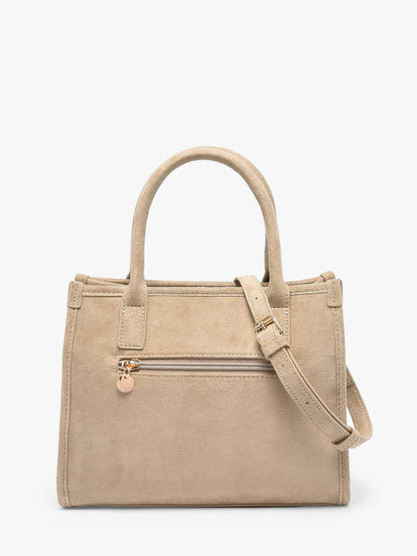 Handtas Identite Lulu castagnette Beige identite D ander zicht 4