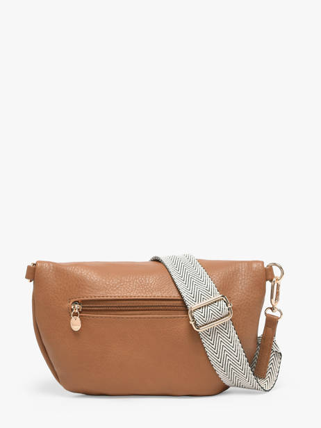 Heuptasje Lulu castagnette Bruin zip YSALINE2 ander zicht 4
