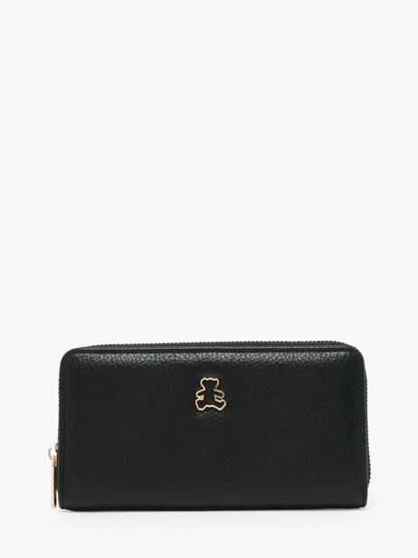 Portefeuille Lulu castagnette Zwart soft CHRYS021