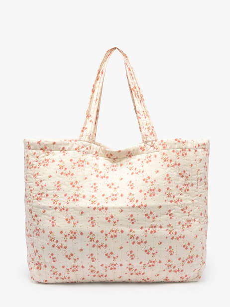 Schoudertas Floral Katoen Bindi atelier Beige floral MS ander zicht 4