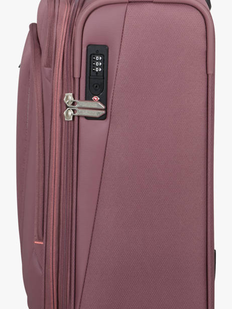 Uitbreidbare Soepele Reiskoffer Wanderlite American tourister Violet wanderlite 158078 ander zicht 1