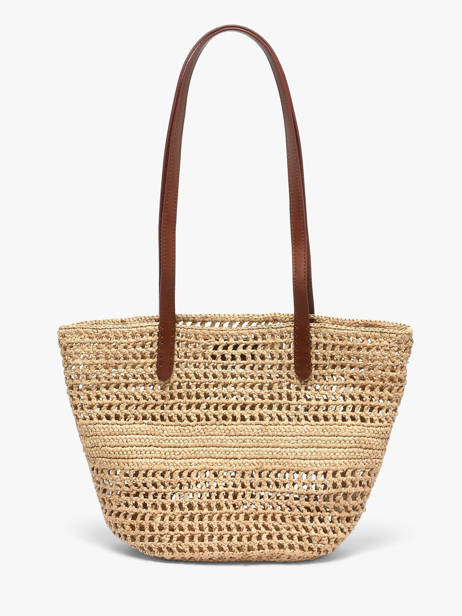 Schoudertas Cabas Raphia Raphia Vanessa bruno Beige cabas raphia 60V40818 ander zicht 4