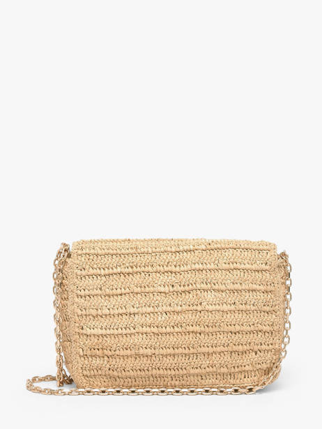 Cross Body Tas Moon Raphia Vanessa bruno Beige moon raphia NZ874 ander zicht 3