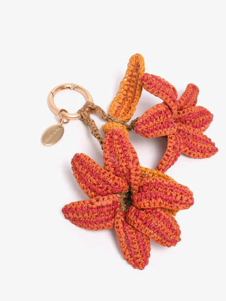 Bag Charm Lelie Raffia Vanessa bruno Veelkleurig charms 96V42673 ander zicht 1