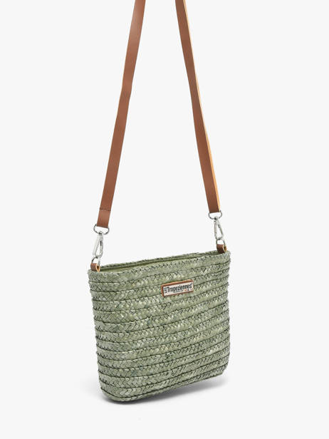 Cross Body Tas Milos Stro Les tropeziennes Groen milos TZ04 ander zicht 2