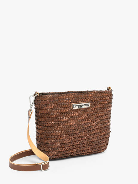 Cross Body Tas Milos Stro Les tropeziennes Bruin milos TZ04 ander zicht 2