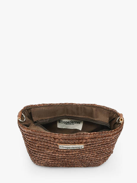 Cross Body Tas Milos Stro Les tropeziennes Bruin milos TZ04 ander zicht 3