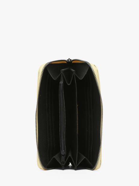 Portefeuille Caviar Leder Milano Geel caviar CA19043 ander zicht 1