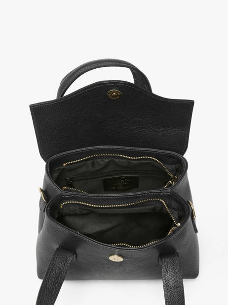 Handtassen Caviar Leder Milano Zwart caviar CA26021 ander zicht 3