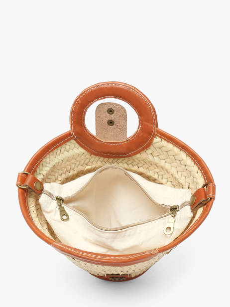 Handtas Estival Le voyage en panier Beige estival PM927 ander zicht 2