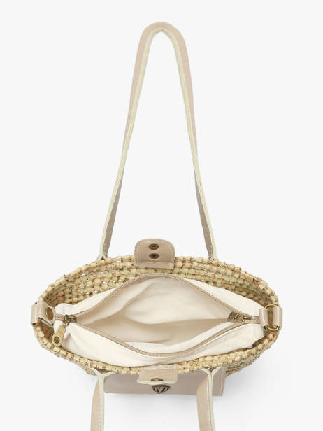 Schoudertas Estival Le voyage en panier Beige estival PM946 ander zicht 3