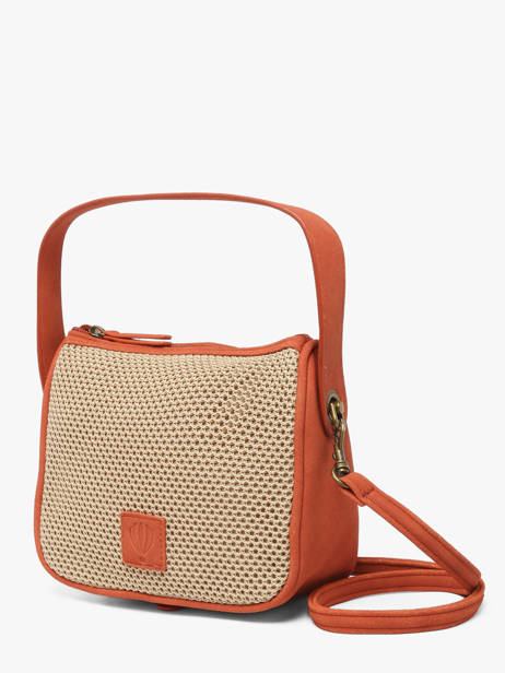 Cross Body Tas Resille Le voyage en panier Beige resille PM959 ander zicht 1