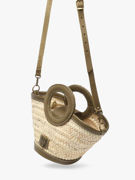 Handtas Estival Le voyage en panier Groen estival PM927 ander zicht 2