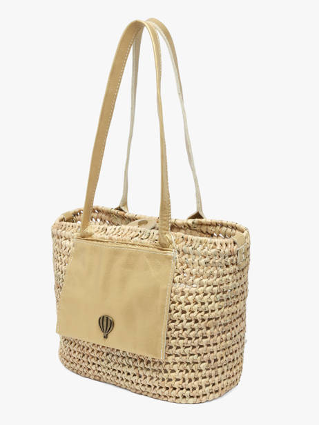 Schoudertas Estival Le voyage en panier Goud estival PM946 ander zicht 1