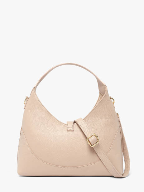 Cross Body Tas Caviar Leder Milano Beige caviar CA26022 ander zicht 4