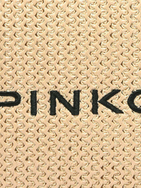 Etui Pinko Beige logo shopper 6718A39Y ander zicht 2
