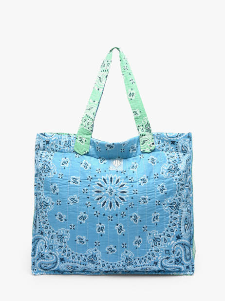 Schoudertas Bandana Katoen Le voyage en panier Blauw bandana PM965