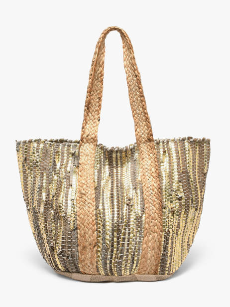 Schoudertas Estival Jute Le voyage en panier Goud estival PM937 ander zicht 4