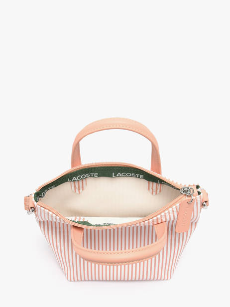 Cross Body Tas L.12.12 Concept Lacoste Roze l.12.12 concept NF5255SJ ander zicht 2