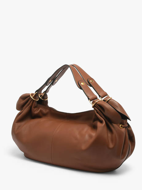 Schoudertas Studio Leder Gerard darel Bruin studio Y457 ander zicht 1