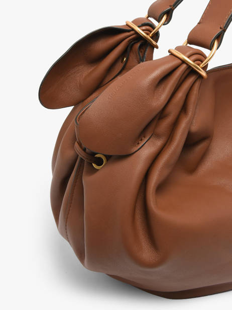 Schoudertas Studio Leder Gerard darel Bruin studio Y457 ander zicht 2