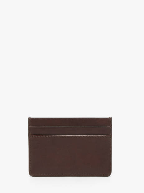 Kaarthouder Leder Von dutch Bruin wallets OBAS ander zicht 2