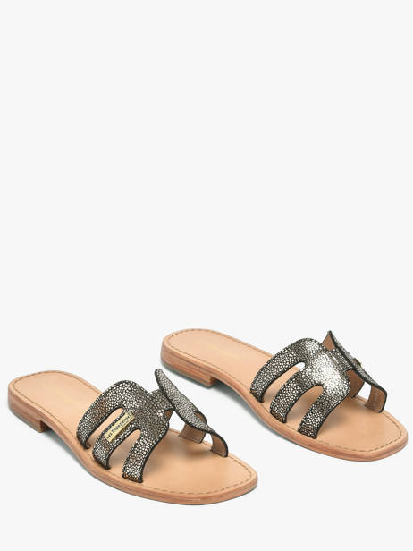 Slippers Hadamia Uit Leder Les tropeziennes Zwart women - 0HADAMIA ander zicht 1