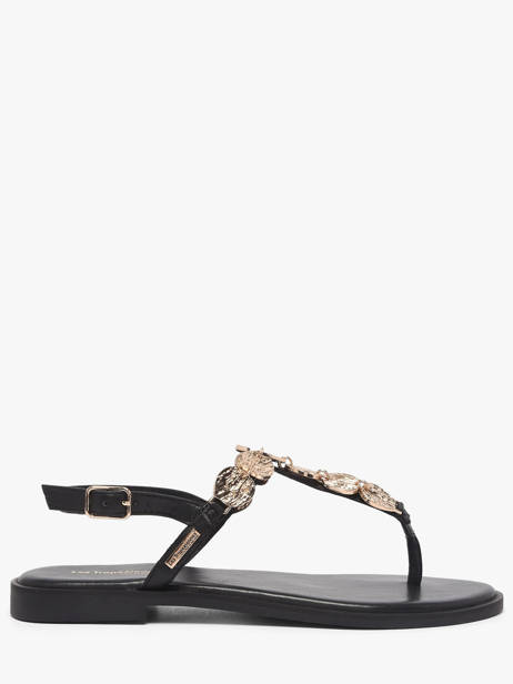 Open Sandalen Uit Leder Les tropeziennes Zwart women ORTEGA