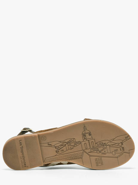 Open Sandalen Uit Leder Les tropeziennes Wit women DOAPO ander zicht 4