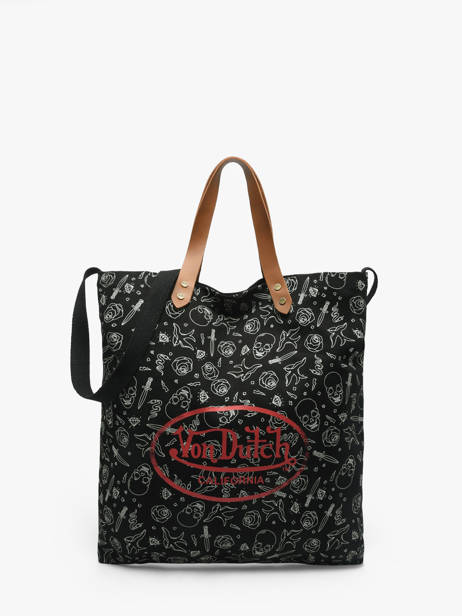 Tote Bag Oaks Met Lederen Handvatten Von dutch Zwart bags OAKS