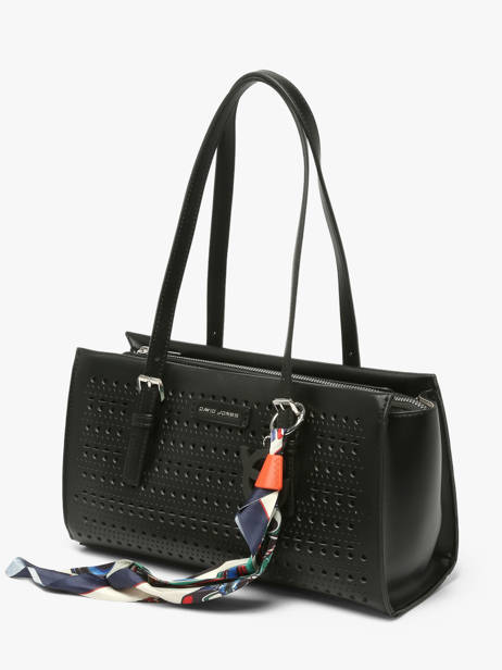 Schoudertas Chic David jones Zwart chic CM8417 ander zicht 1