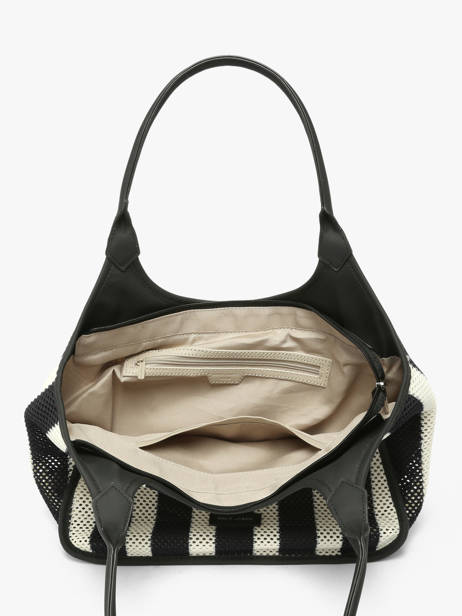 Schoudertas Calvi David jones Zwart calvi CM8442 ander zicht 2