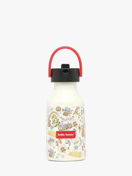 Drinkfles 350ml Hello hossy Beige cool kids 350M