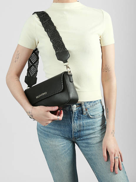 Cross Body Tas Aleksandra Valentino Zwart aleksandra VBS9W909 ander zicht 1