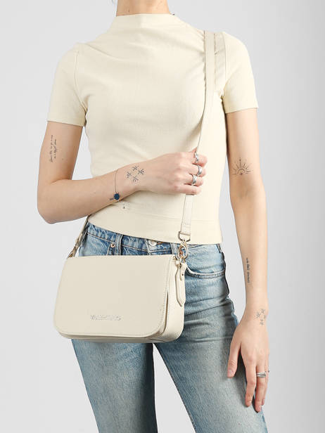 Cross Body Tas Brixton Valentino Wit brixton VBS7LX08 ander zicht 1
