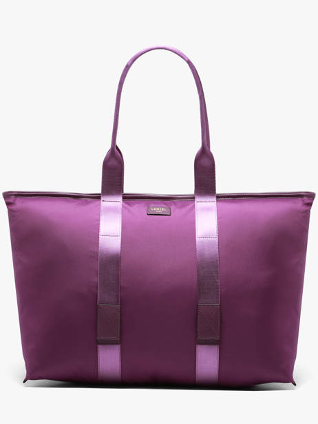 Schoudertas L Mistral Rollable Nylon En Leder Lancel Violet mistral A13996