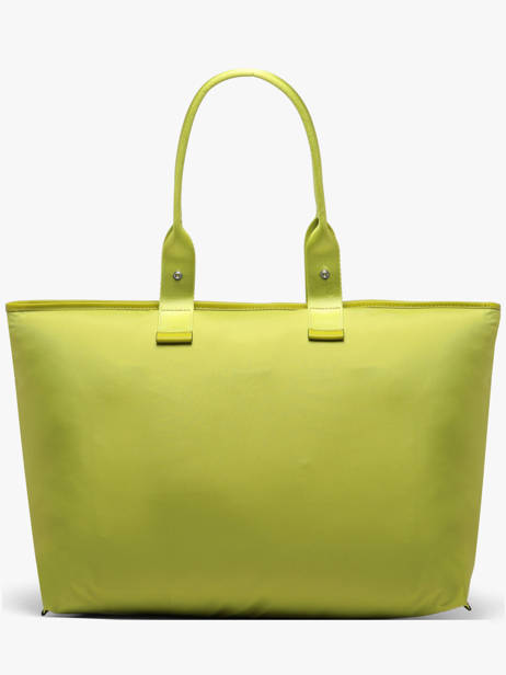 Schoudertas L Mistral Rollable Nylon En Leder Lancel Groen mistral A13996 ander zicht 5