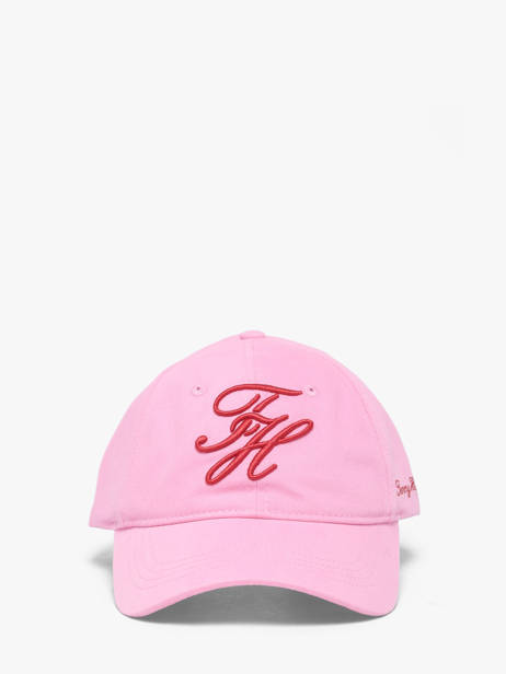 Pet Tommy hilfiger Roze th embroided AW18338