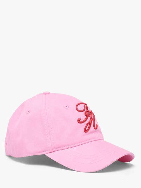Pet Tommy hilfiger Roze th embroided AW18338 ander zicht 1