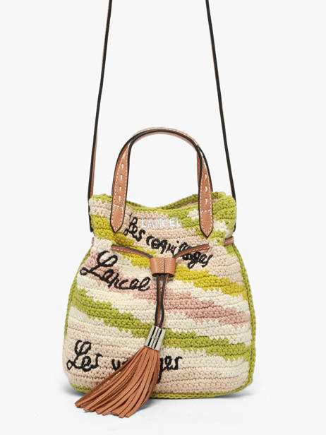 Cross Body Tas Summer Capsule Lancel Groen summer capsule A14004 ander zicht 1