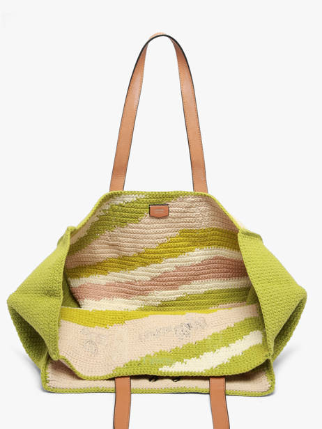 Schoudertas A4 Formaat Summer Capsule Lancel Groen summer capsule A14005 ander zicht 3