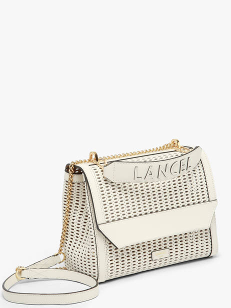 Cross Body Tas Ninon M Ajouré Leder Lancel Wit ninon A14009 ander zicht 2