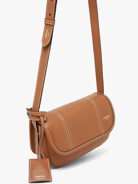 Cross Body Tas S Victoire Leder Lancel Bruin victoire A13991 ander zicht 1