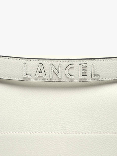 Cross Body Tas Ninon Leder Lancel Wit ninon A13782 ander zicht 4