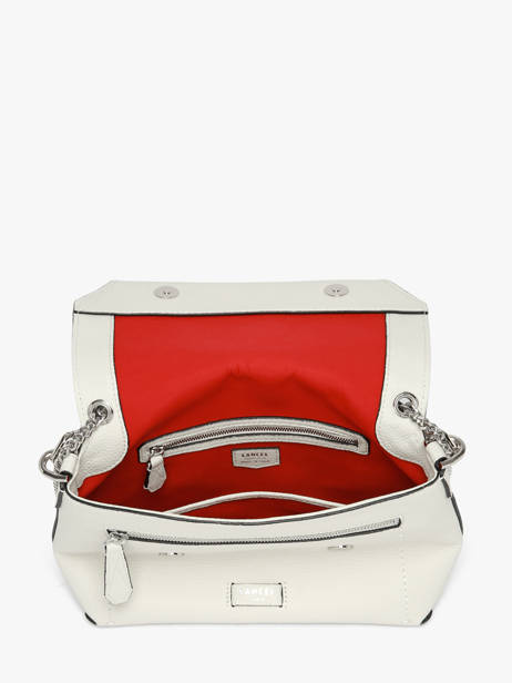 Cross Body Tas Ninon Leder Lancel Wit ninon A13782 ander zicht 5