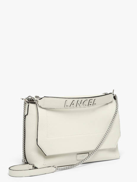 Cross Body Tas L Ninon Soft Leder Lancel Wit ninon A13783 ander zicht 3