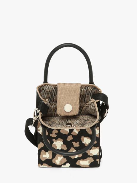 Cross Body Tas Phonebag Miniprix Zwart phonebag P202 ander zicht 2