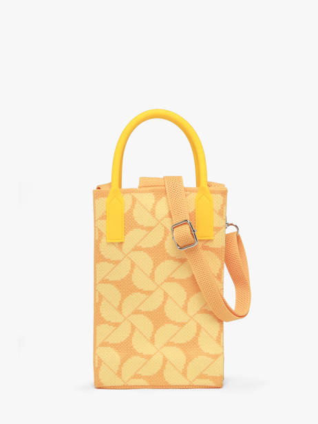 Cross Body Tas Phonebag Miniprix Geel phonebag P203 ander zicht 3